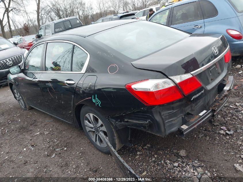 2013 HONDA ACCORD LX - 1HGCR2F33DA155661