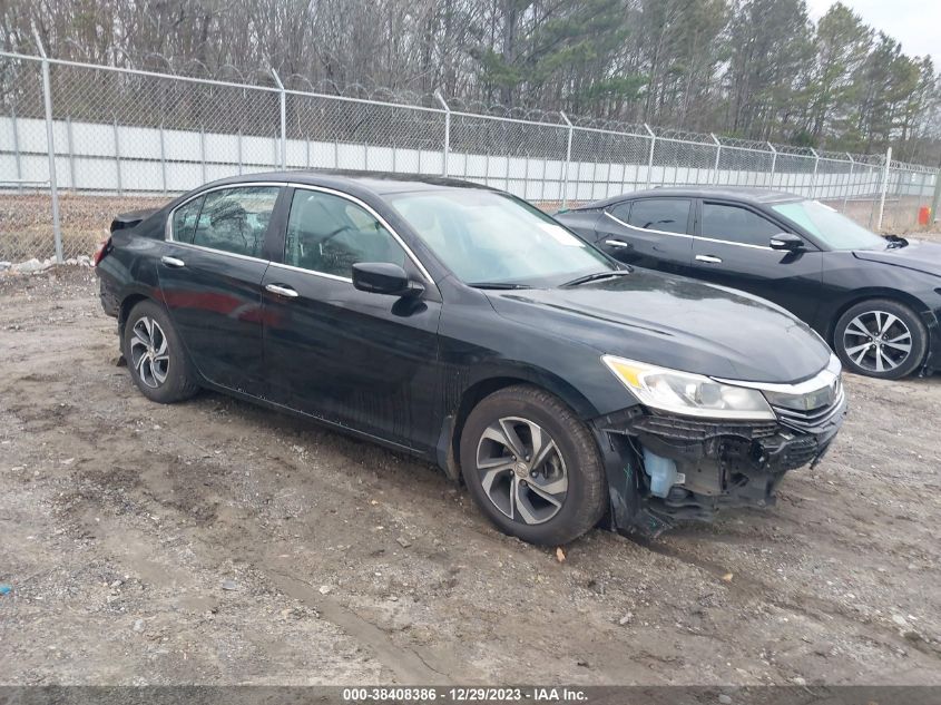 2016 HONDA ACCORD LX - 1HGCR2F31GA040691