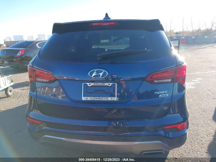 2017 HYUNDAI SANTA FE SPORT 2.4L - 5XYZTDLB1HG493437