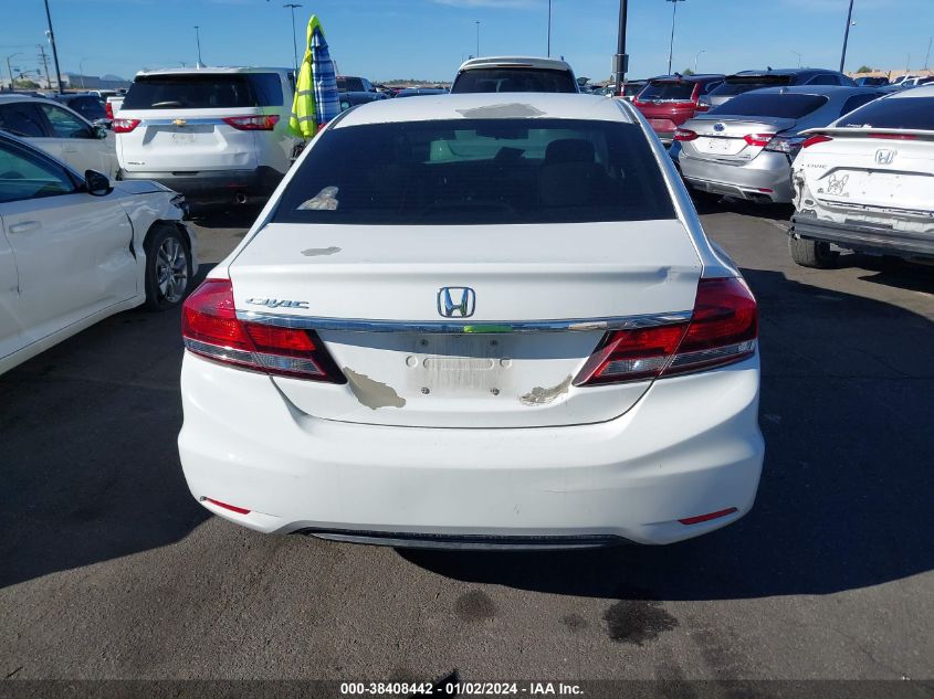 2015 HONDA CIVIC LX - 2HGFB2F54FH561858