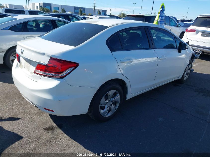 2015 HONDA CIVIC LX - 2HGFB2F54FH561858