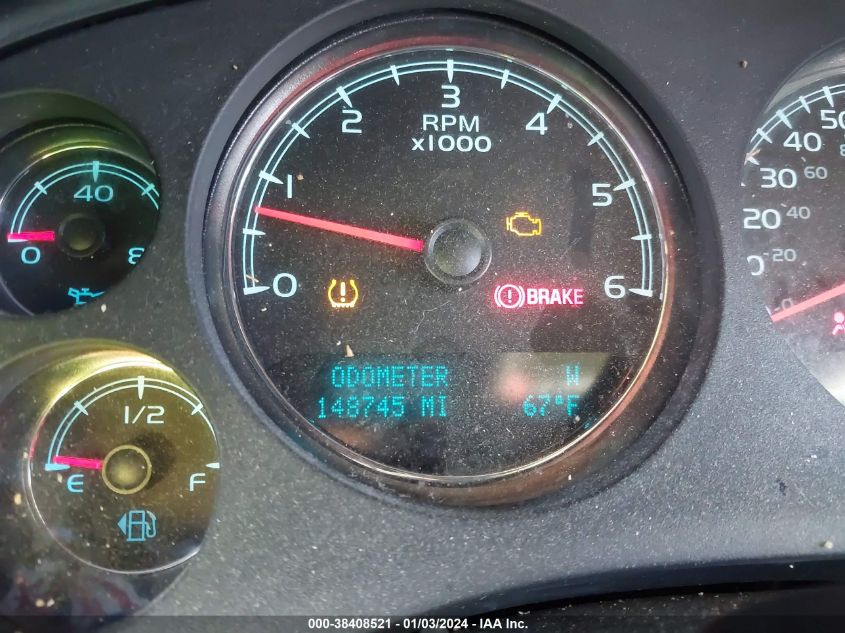 2013 CHEVROLET TAHOE LTZ - 1GNSKCE05DR106787