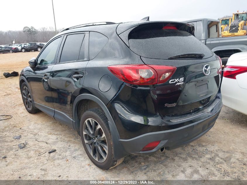 2016 MAZDA CX-5 GT - JM3KE4DY2G0711637
