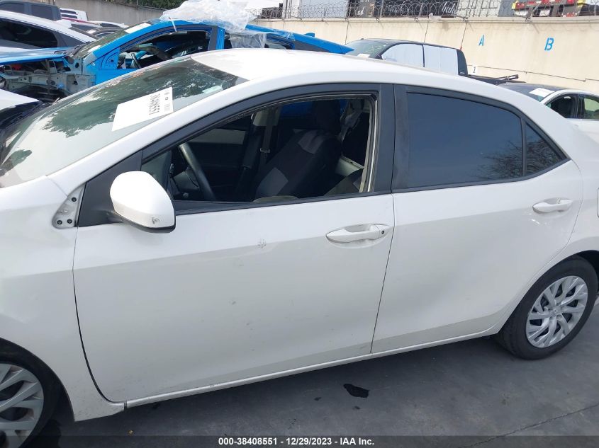 2018 TOYOTA COROLLA L/LE/XLE/SE/XSE - 5YFBURHE6JP805588