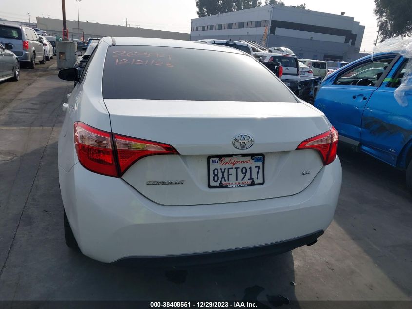 2018 TOYOTA COROLLA L/LE/XLE/SE/XSE - 5YFBURHE6JP805588