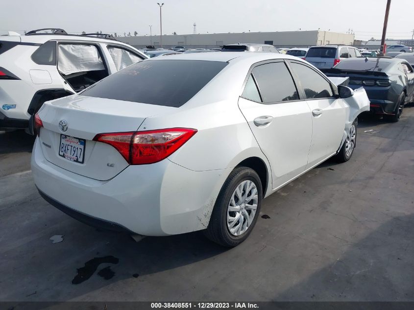 2018 TOYOTA COROLLA L/LE/XLE/SE/XSE - 5YFBURHE6JP805588