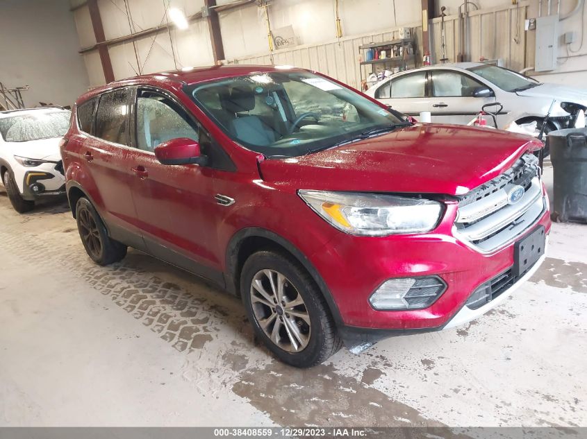 2017 FORD ESCAPE SE - 1FMCU9GD1HUE61576