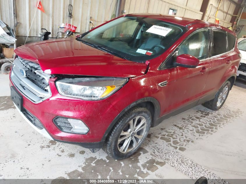 2017 FORD ESCAPE SE - 1FMCU9GD1HUE61576