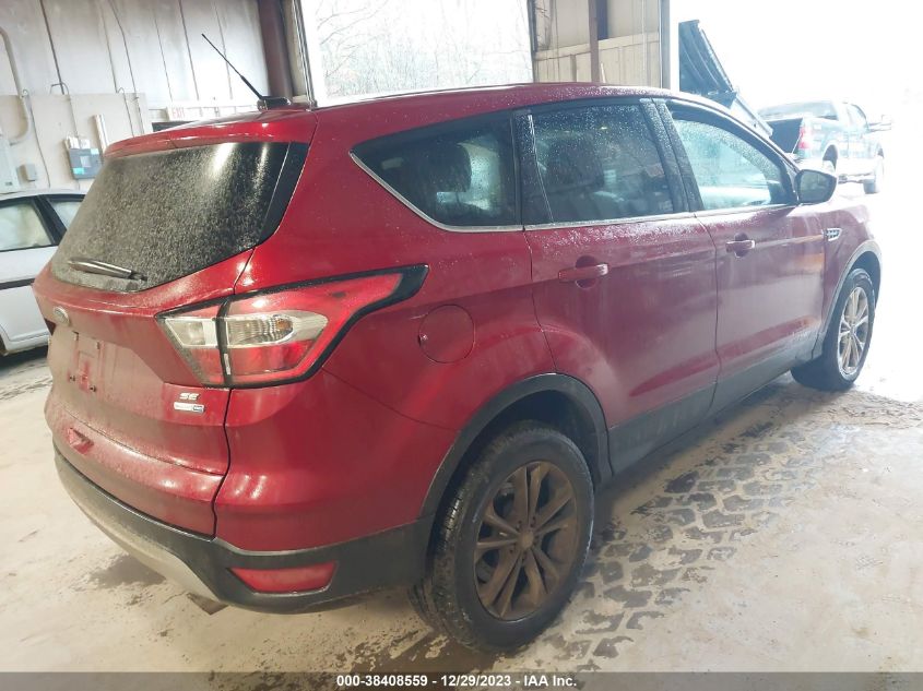 2017 FORD ESCAPE SE - 1FMCU9GD1HUE61576