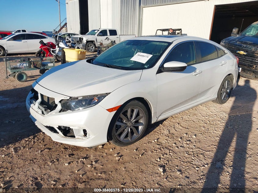 VIN JHMFC1F31KX008464 2019 HONDA CIVIC EX