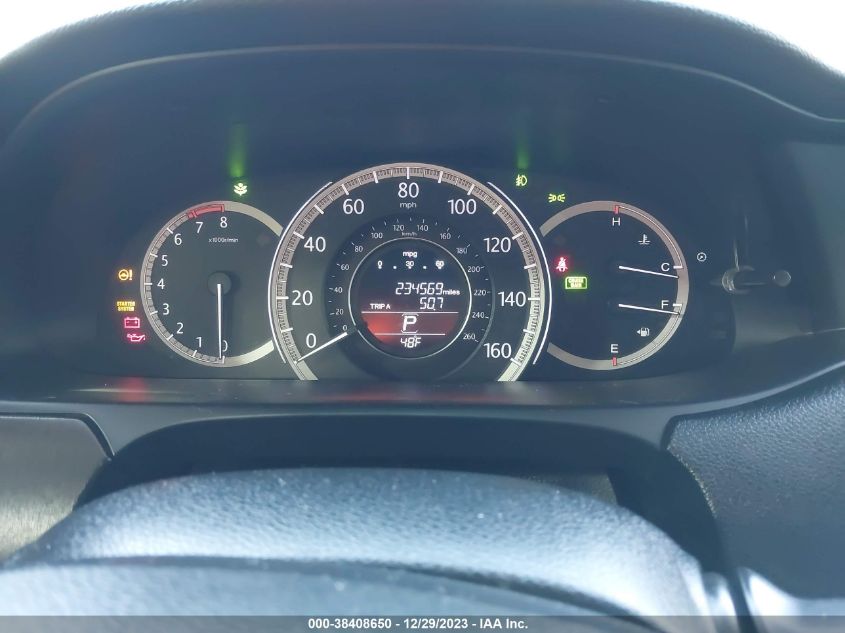 2014 HONDA ACCORD EXL - 1HGCR3F89EA007243