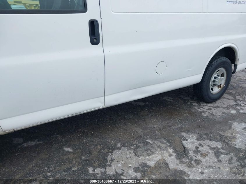 2013 CHEVROLET EXPRESS 2500 WORK VAN 1GCWGFBAXD1149062