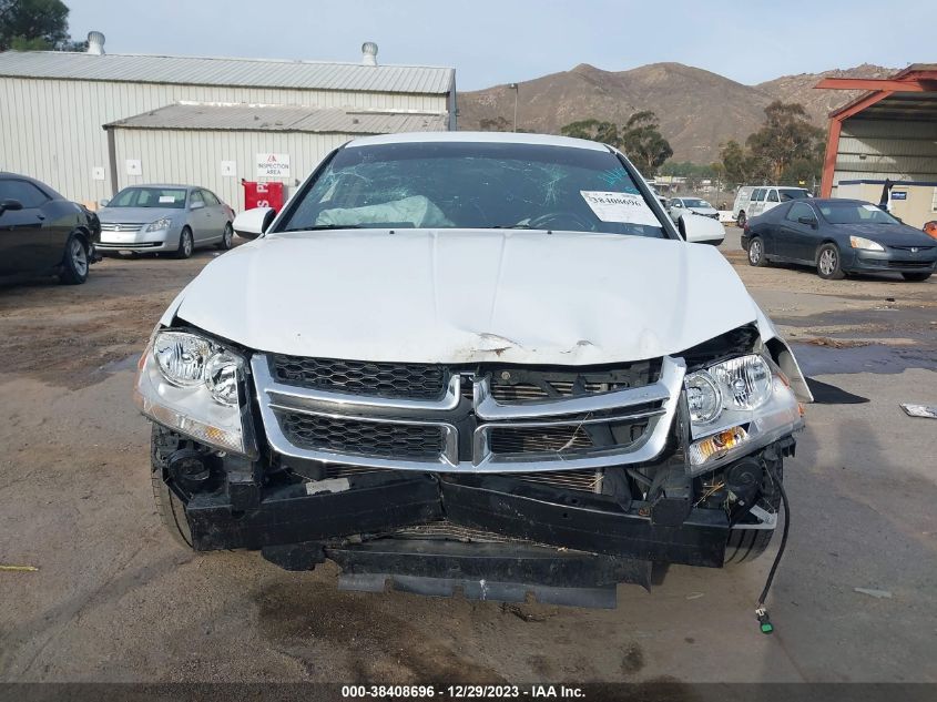 2013 DODGE AVENGER SXT - 1C3CDZCBXDN680943