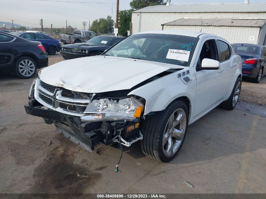 2013 DODGE AVENGER SXT - 1C3CDZCBXDN680943