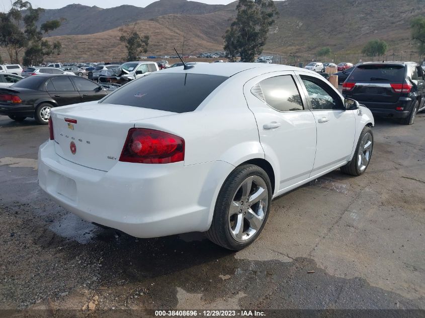 2013 DODGE AVENGER SXT - 1C3CDZCBXDN680943