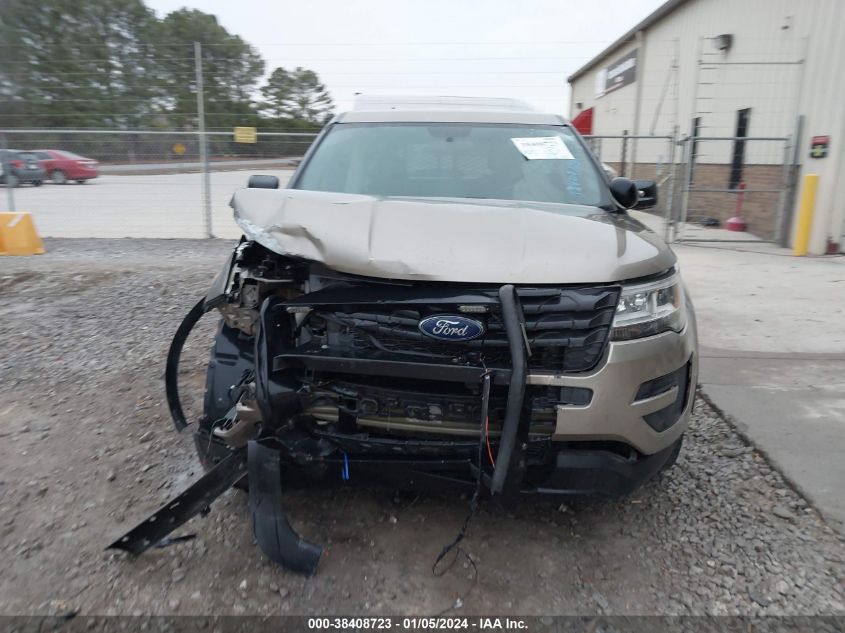 2018 FORD POLICE INTERCEPTOR UTILITY 1FM5K8AR3JGB46196