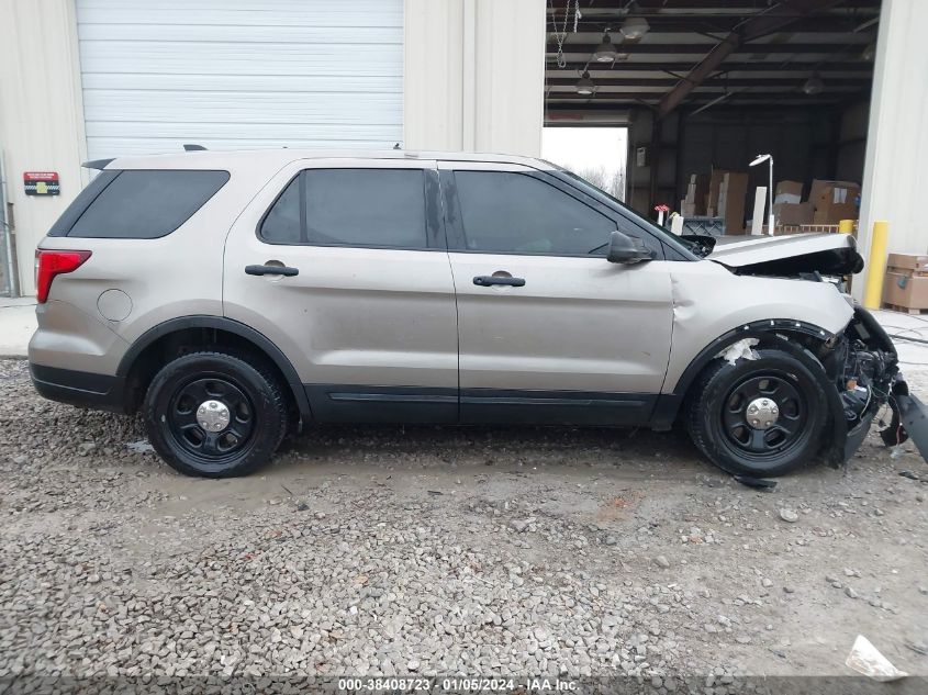 2018 FORD POLICE INTERCEPTOR UTILITY 1FM5K8AR3JGB46196