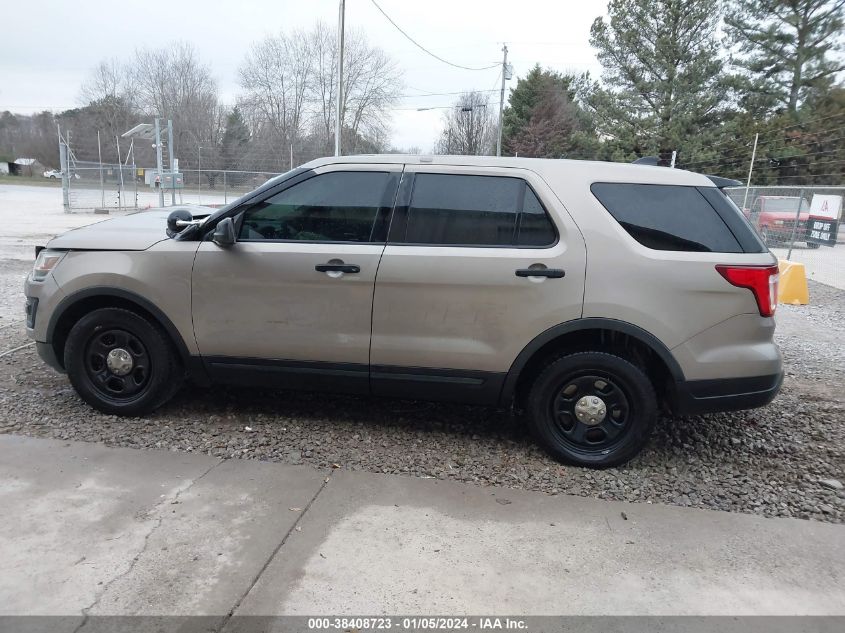 2018 FORD POLICE INTERCEPTOR UTILITY 1FM5K8AR3JGB46196