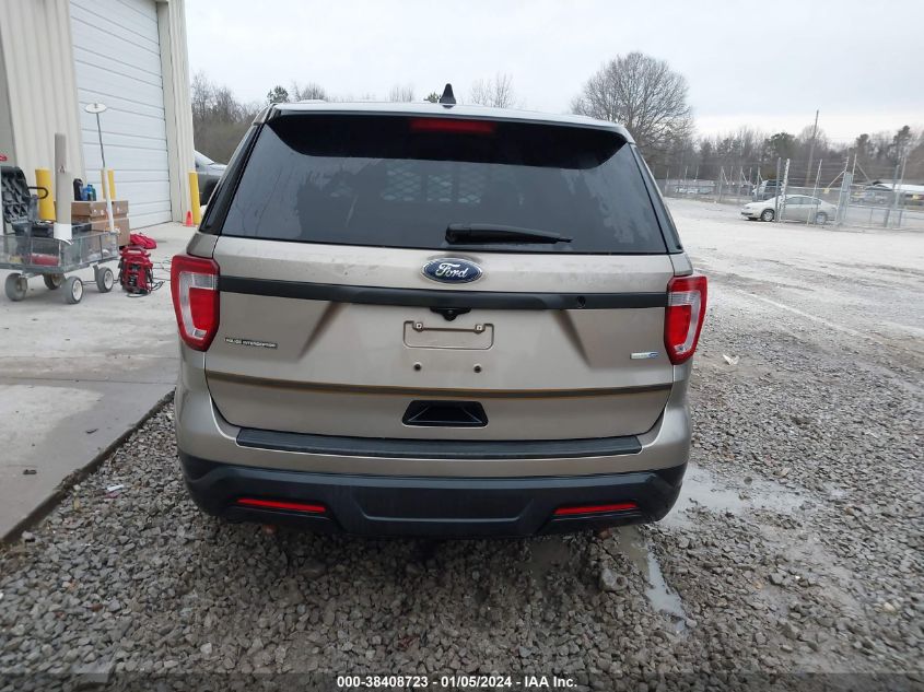 2018 FORD POLICE INTERCEPTOR UTILITY 1FM5K8AR3JGB46196