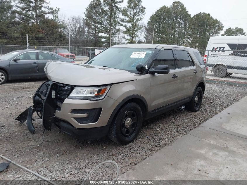 2018 FORD POLICE INTERCEPTOR UTILITY 1FM5K8AR3JGB46196
