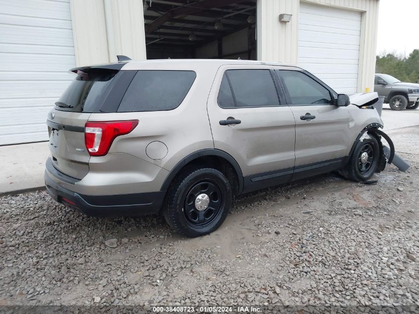 2018 FORD POLICE INTERCEPTOR UTILITY 1FM5K8AR3JGB46196