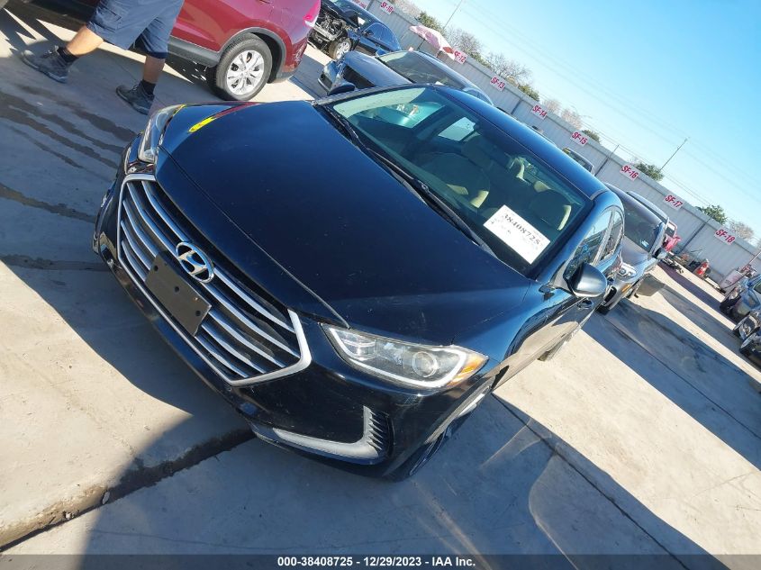 2017 HYUNDAI ELANTRA SE - KMHD74LF1HU071793