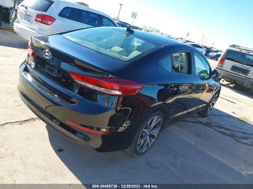 2017 HYUNDAI ELANTRA SE - KMHD74LF1HU071793
