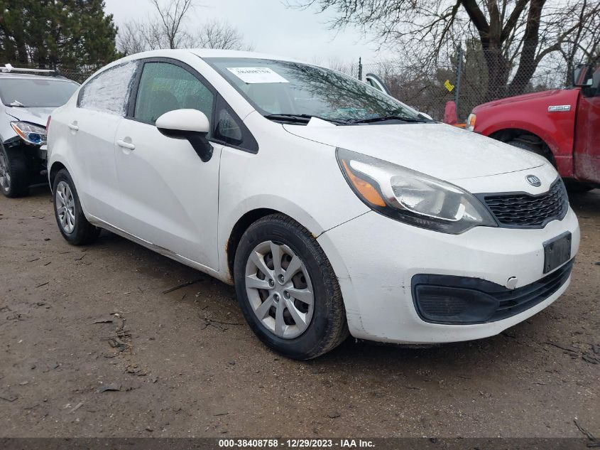 2013 KIA RIO LX - KNADM4A30D6106745