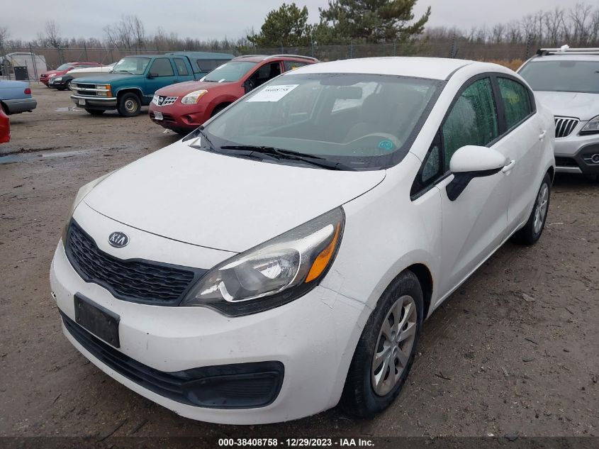 2013 KIA RIO LX - KNADM4A30D6106745