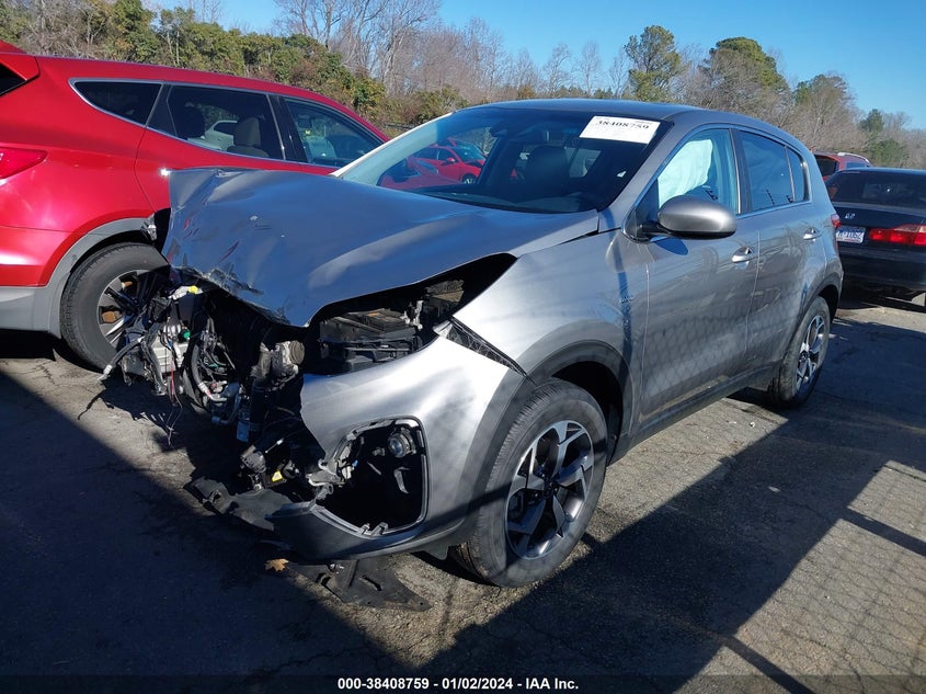 VIN KNDPMCACXM7929624 2021 KIA SPORTAGE LX