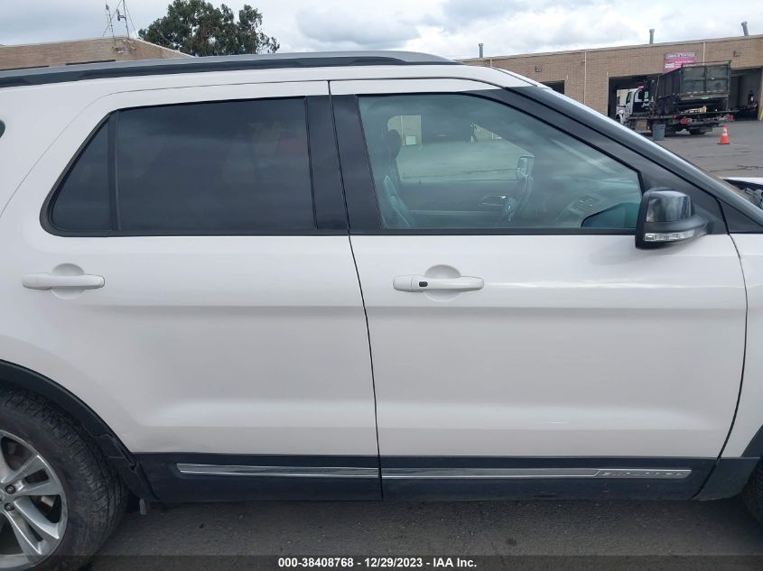 VIN 1FM5K7D8XJGA19975 2018 FORD EXPLORER XLT