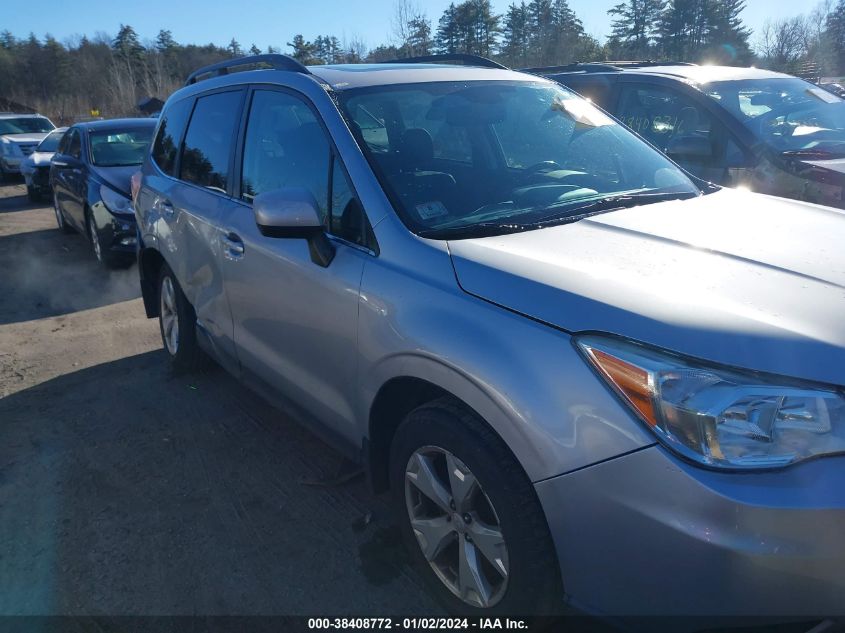 2016 SUBARU FORESTER 2.5I LIMITED - JF2SJARC5GH521303