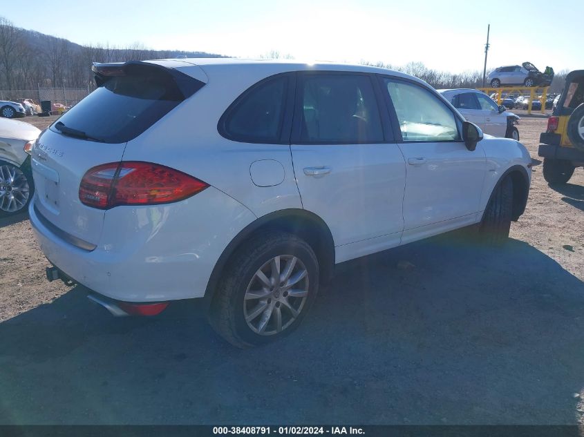 2014 PORSCHE CAYENNE DIESEL - WP1AF2A26ELA36780