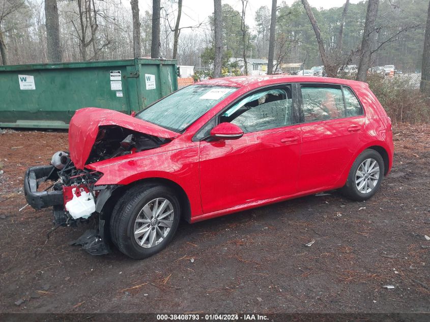 2018 VOLKSWAGEN GOLF S/SE - 3VWB17AU1JM273055