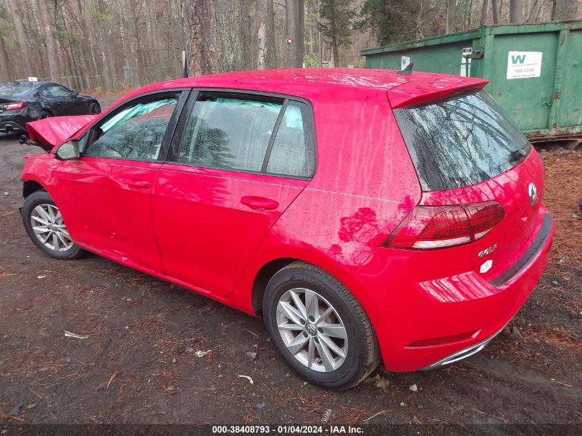 2018 VOLKSWAGEN GOLF S/SE - 3VWB17AU1JM273055