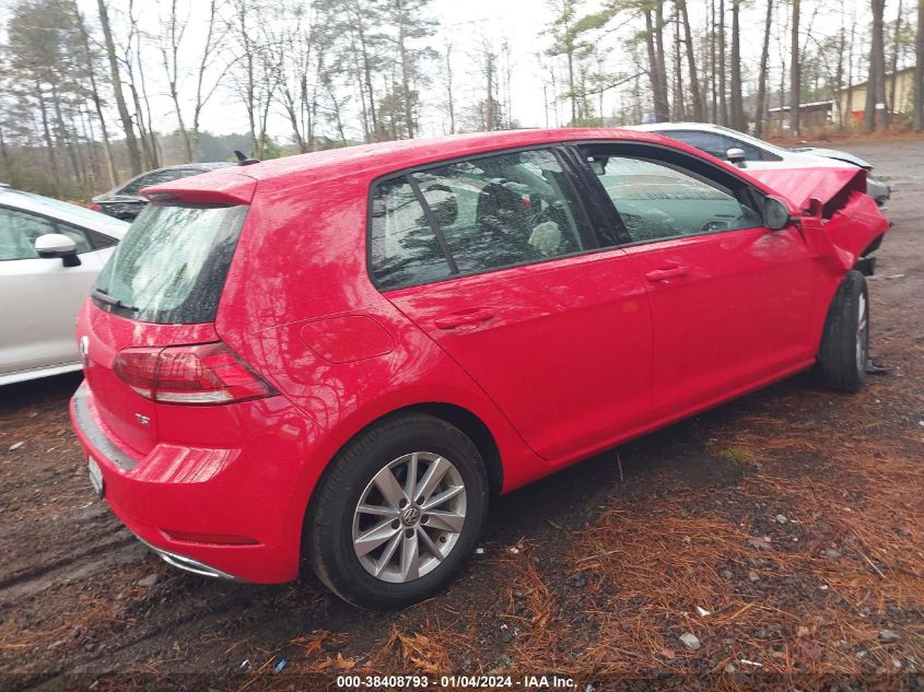 2018 VOLKSWAGEN GOLF S/SE - 3VWB17AU1JM273055