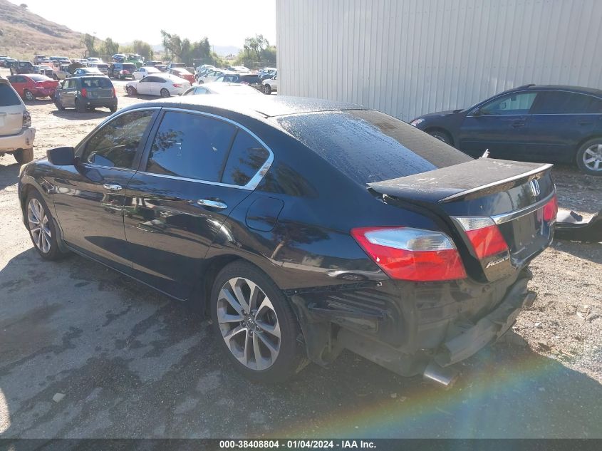 2013 HONDA ACCORD SPORT - 1HGCR2F57DA002654