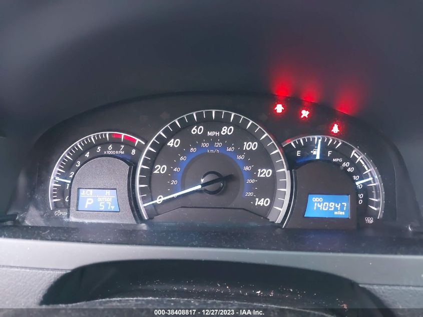 2014 TOYOTA CAMRY XLE - 4T4BF1FK4ER416995