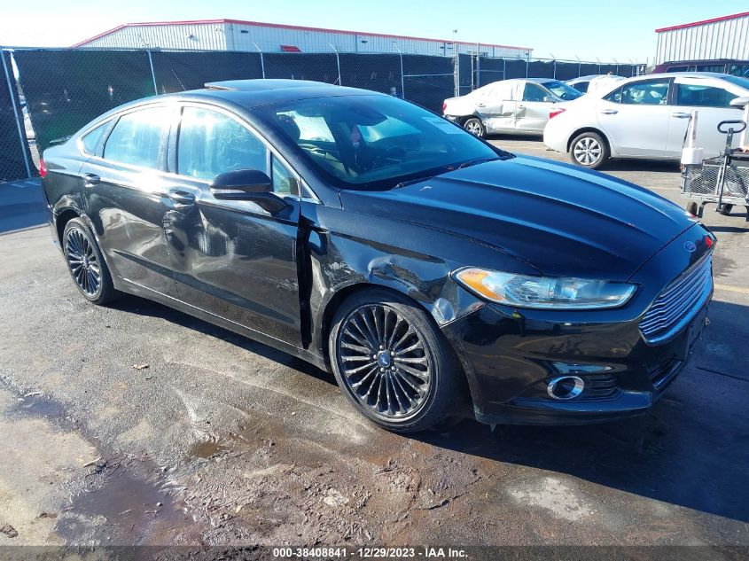 2013 FORD FUSION TITANIUM - 3FA6P0K93DR123451