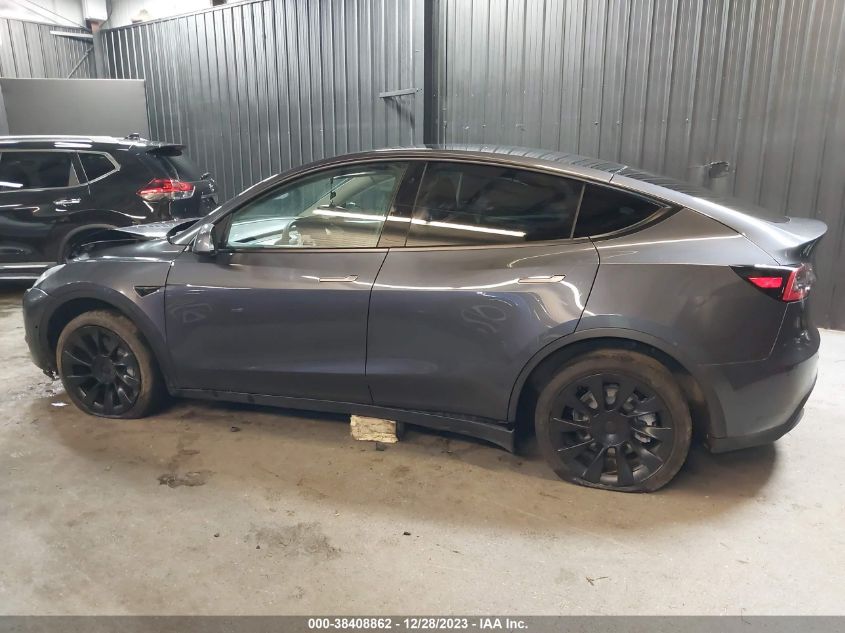 2021 TESLA MODEL Y LONG RANGE DUAL MOTOR ALL-WHEEL DRIVE - 5YJYGAEE0MF187935
