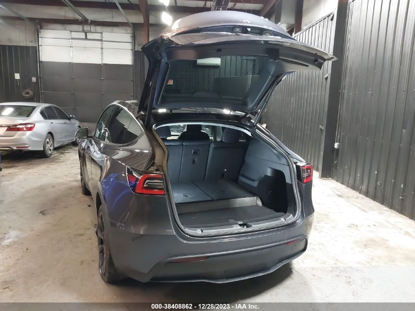 2021 TESLA MODEL Y LONG RANGE DUAL MOTOR ALL-WHEEL DRIVE - 5YJYGAEE0MF187935