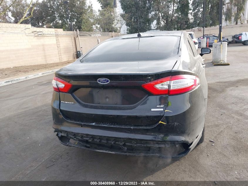 2016 FORD FUSION SE - 3FA6P0H91GR304835