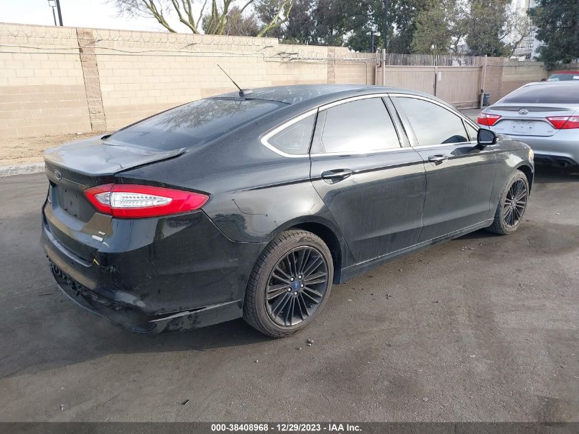 2016 FORD FUSION SE - 3FA6P0H91GR304835