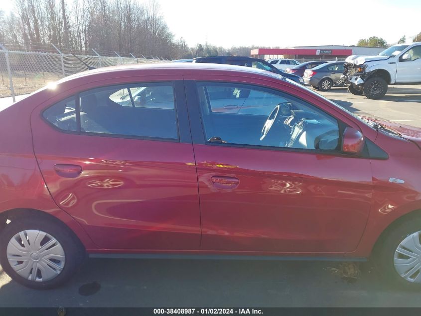 2022 MITSUBISHI MIRAGE G4 G4 ES/G4 LE/G4 BLACK EDIT - ML32FUFJ9NHF08500