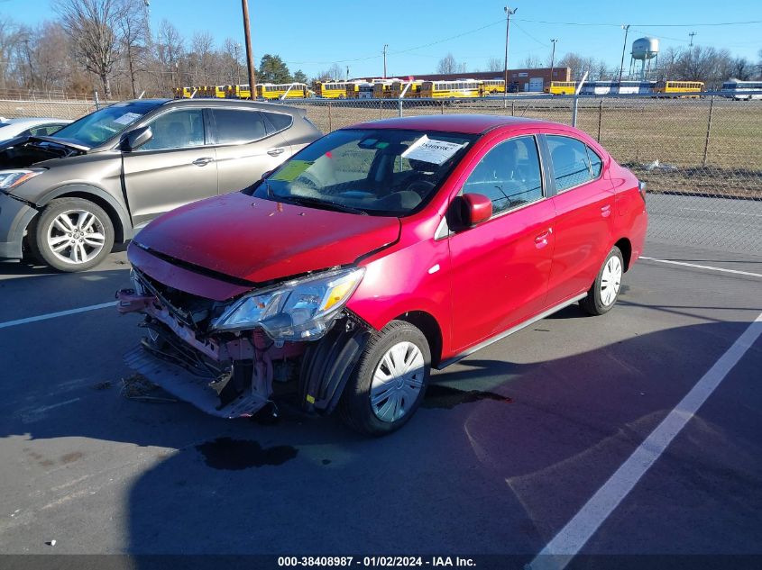 2022 MITSUBISHI MIRAGE G4 G4 ES/G4 LE/G4 BLACK EDIT - ML32FUFJ9NHF08500