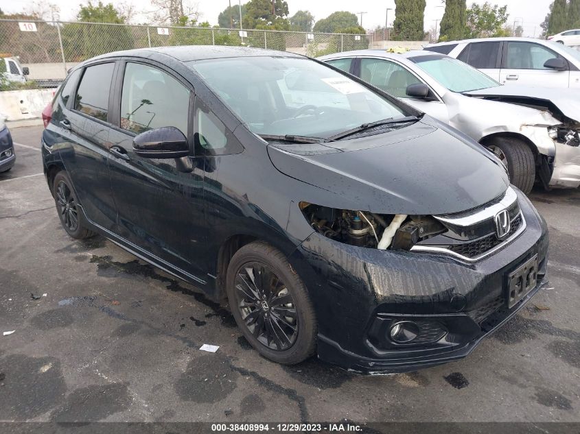 Lot #2528865823 2020 HONDA FIT SPORT salvage car