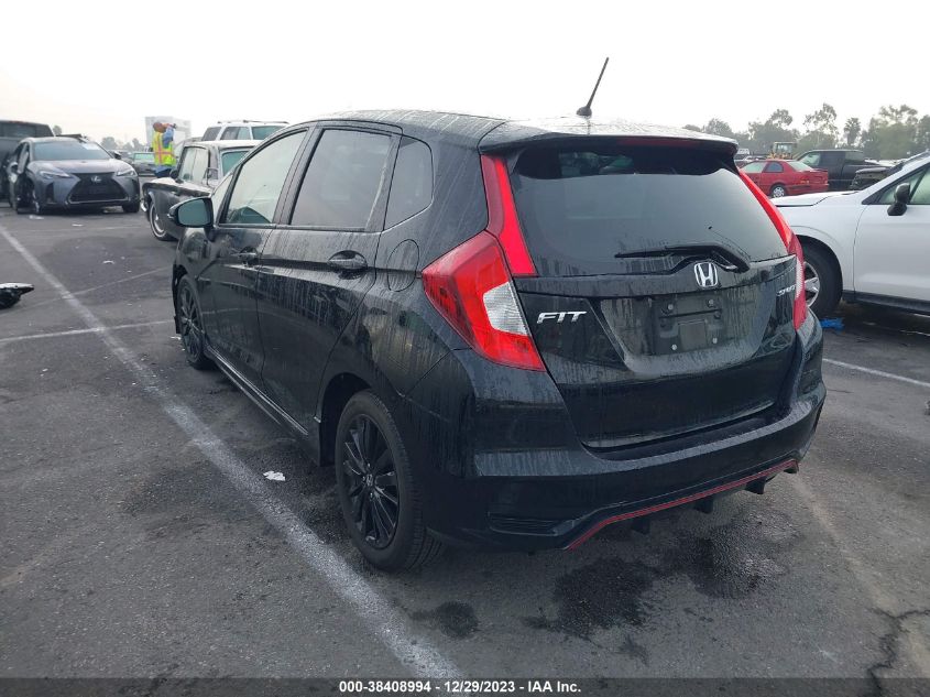 2020 HONDA FIT SPORT - 3HGGK5H6XLM725333