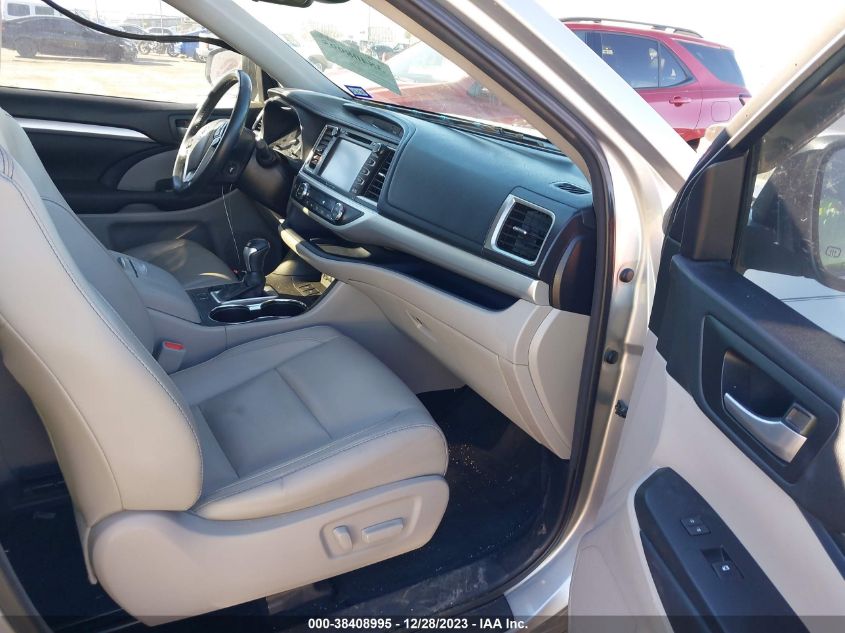 2017 TOYOTA HIGHLANDER SE/XLE - 5TDKZRFH8HS507415