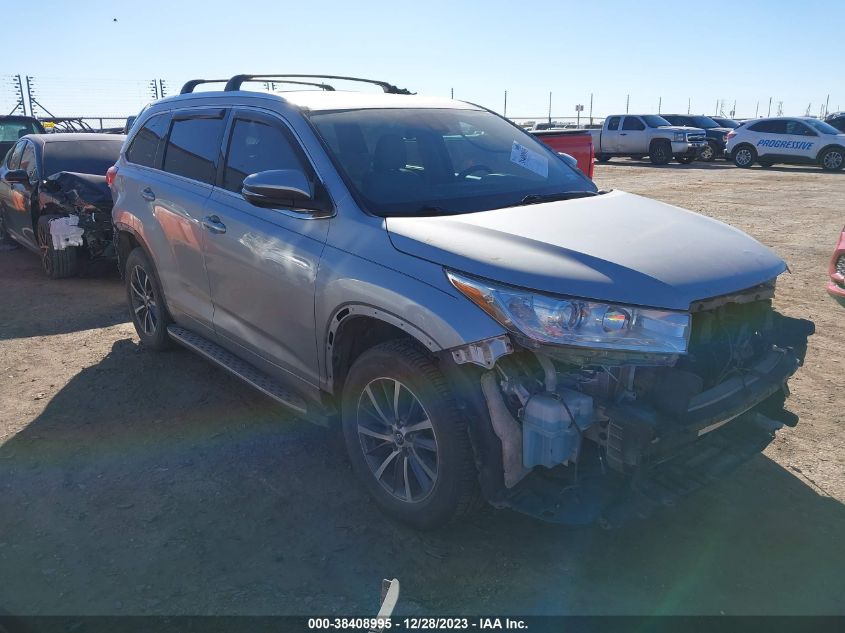 2017 TOYOTA HIGHLANDER SE/XLE - 5TDKZRFH8HS507415