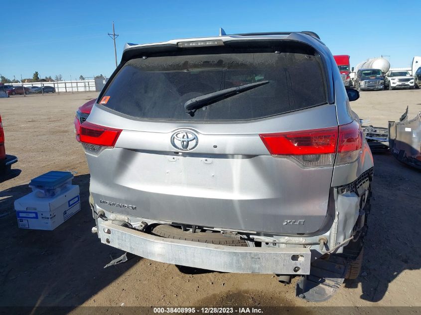 2017 TOYOTA HIGHLANDER SE/XLE - 5TDKZRFH8HS507415